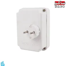 محافظ کولر گازی یا لوازم پرقدرت پریزخور ارت دار ساکو SACO 22213