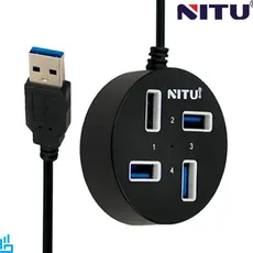 هاب چهار پورت USB نیتو NITU HUB01