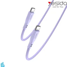 کابل تبدیل شارژ تایپ سی TypeC به تایپ سی TypeC یسیدو Yesido CA152 طول 1/2 متر