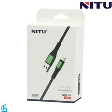 کابل تبدیل شارژ USB به لایتنینگ آیفونی Lightning نیتو NITU NC123 طول 120 سانتی متر