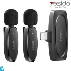 میکروفون یقه ای بی سیم دو کاربره لایتنینگ یسیدو Yesido KR14
