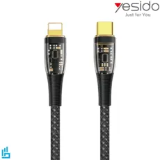 کابل شارژ (تبدیل) تایپ سی type-c به لایتنینگ Lightning آیفونی یسیدو مدل YESIDO CA101 طول 1/2 متر