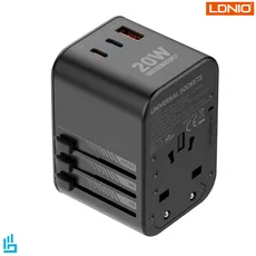 تبدیل یونیورسال و شارژر مسافرتی الدینیو مدل Z9 LDNIO