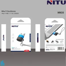 تبدیل OTG تایپ سی type-c به USB نیتو مدل NITU NN35