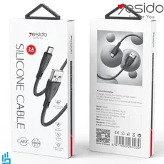 کابل تبدیل شارژ USB-A به تایپ سی TypeC یسیدو Yesido CA119 طول 1 متر