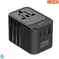 تبدیل یونیورسال و شارژر مسافرتی الدینیو مدل Z9 LDNIO