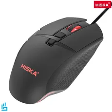 موس گیمینگ سیم دار هیسکا HISKA مدل MOG335