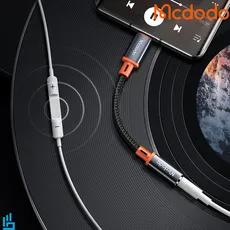 کانکتور تایپ سی TypeC به جک 3.5 میلی متری AUX مک دو دو Mcdodo CA-7561