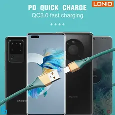 کابل شارژ (تبدیل) لایتنینگ Lightning آیفونی الدینیو LDNIO LS632