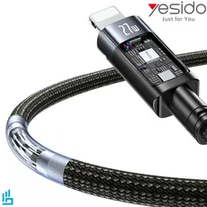کابل شارژ (تبدیل) تایپ سی type-c به لایتنینگ Lightning آیفونی یسیدو YESIDO CA159 طول 1/2 متر