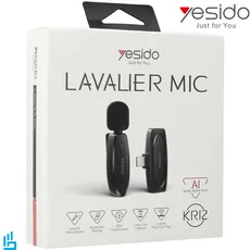 میکروفون یقه ای بی سیم لایتنینگ یسیدو Yesido KR12