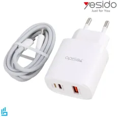 شارژر دیواری YESIDO یسیدو 30W YC52