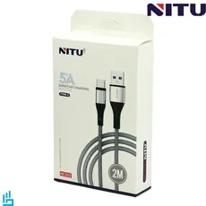 کابل تبدیل (شارژ) تایپ سی Type C نیتو NITU NC202 طول 2 متر