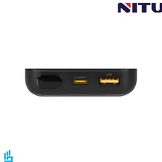 پاوربانک فست وایرلس شارژ ظرفیت 10000 میلی آمپر نیتو NITU NPB27