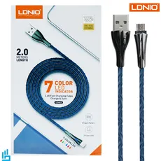 کابل (تبدیل) شارژ میکرو اندرویدی microUSB الدینیو LDNIO LS462