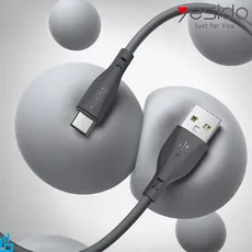 کابل تبدیل شارژ USB-A به تایپ سی TypeC یسیدو Yesido CA119 طول 1 متر