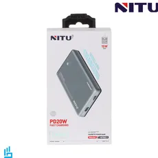 پاوربانک فست وایرلس شارژ ظرفیت 10000 میلی آمپر ساعت نیتو NITU NPB31