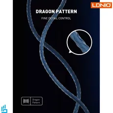 کابل (تبدیل) شارژ میکرو اندرویدی microUSB الدینیو LDNIO LS462