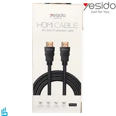 کابل HDMI انتقال تصویر یسیدو Yesido HM09 4K طول 1/5 متر