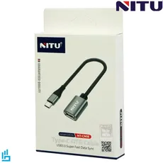 تبدیل OTG تایپ سی type-c به USB نیتو مدل NITU CN18
