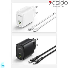 شارژر دیواری YESIDO یسیدو YC44 20W