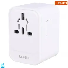 شارژر دیواری 45 وات و تبدیل برق یونیورسال الدینیو LDNIO Z8