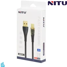 کابل تبدیل شارژ USB به آیفونی لایتننیگ Lightning نیتو NITU NC321 طول 30 سانتی متر