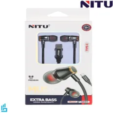 هندزفری سیم دار تایپ سی type-c نیتو مدل NITU NE60