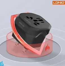تبدیل برق 3 به 2 یونیورسال الدینیو LDNIO Z7
