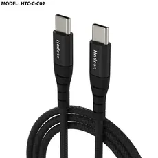 کابل USB-C هادرون مدل HTC-C-C02 طول 1 متر