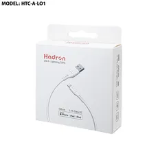 کابل تبدیل USB به لایتنینگ هادرون مدل HTC-A-L01 طول 1 متر