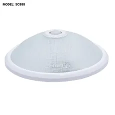 چراغ سقفی سنسوردار شیشه فلزی SC888 | اکسلنت کالا