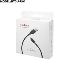 کابل USB به microUSB هادرون مدل HTC-A-U01 طول 1 متر