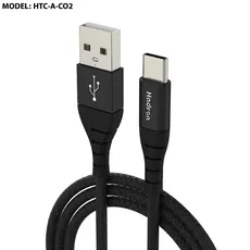 کابل تبدیل USB به USB-C هادرون مدل HTC-A-C02 طول 1 متر