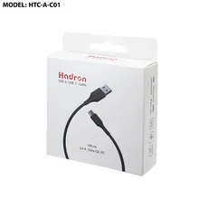کابل USB به USB-C هادرون مدل HTC-A-C01 طول 1 متر