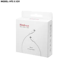کابل USB-C هادرون مدل HTC-C-C01 طول 1 متر
