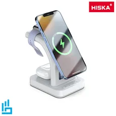 شارژر بی سیم وایرلس HR-09 هیسکا HISKA | اکسلنت کالا