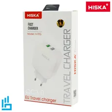 شارژر دیواری هیسکا مدل H111Q به همراه کابل تبدیل USB-C | اکسلنت کالا