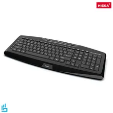 کیبورد بی سیم (وایرلس) HX-KE240W هیسکا HISKA | اکسلنت کالا