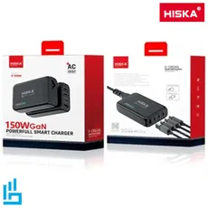 شارژر 150W فست و PD چهار پورت هیسکا مدل H138GAN