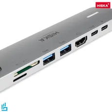 هاب 8 پورت USB-C هیسکا مدل HR-51 | اکسلنت کالا