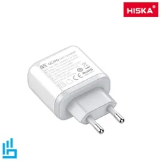 شارژر دیواری هیسکا مدل H-108 به همراه کابل USB-C | اکسلنت کالا