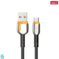 کابل تبدیل (اندرویدی) میکرو MicroUSB LX-841AM هیسکا HISKA طول 1.2 متری | اکسلنت کالا