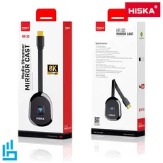 HDMI دانگل انتقال تصویر گوشی به تلویزیون هیسکا HR30