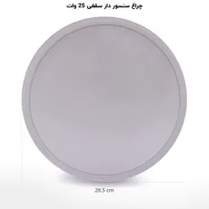 چراغ سقفی سنسوردار پرشین لایت 25 وات روکار | اکسلنت کالا
