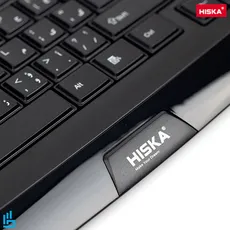 کیبورد بی سیم (وایرلس) HX-KE240W هیسکا HISKA | اکسلنت کالا
