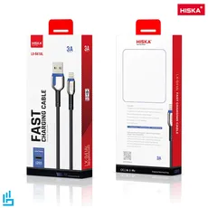 کابل تبدیل لایتنینگ (آیفونی) LIGHTNING LX-841 هیسکا HISKA طول 1.2 متری | اکسلنت کالا