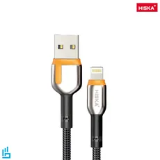 کابل تبدیل لایتنینگ (آیفونی) LIGHTNING LX-841 هیسکا HISKA طول 1.2 متری | اکسلنت کالا