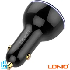 شارژر فندکی 160 وات الدینیو با کابل LDNIO C102 | اکسلنت کالا