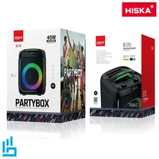 اسپیکر بلوتوثی قابل حمل B170 هیسکا HISKA | اکسلنت کالا